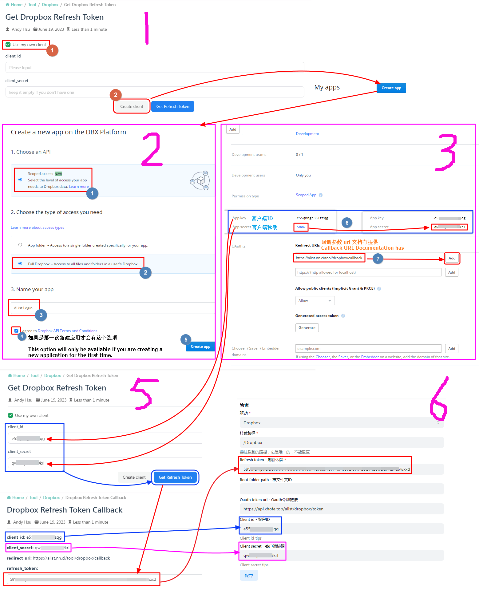 Create your own new application to obtain the client to get token